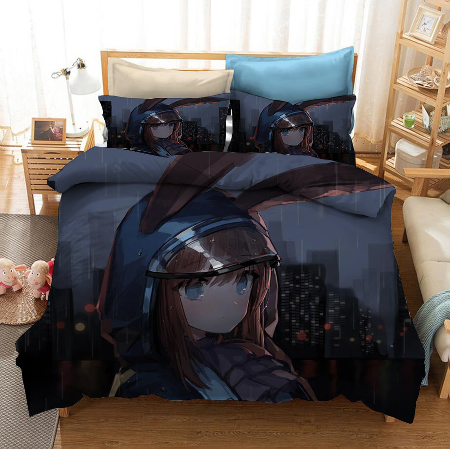 Arknights Quilt Cover Pillowcase Bedding Set Home Bedroom Decor