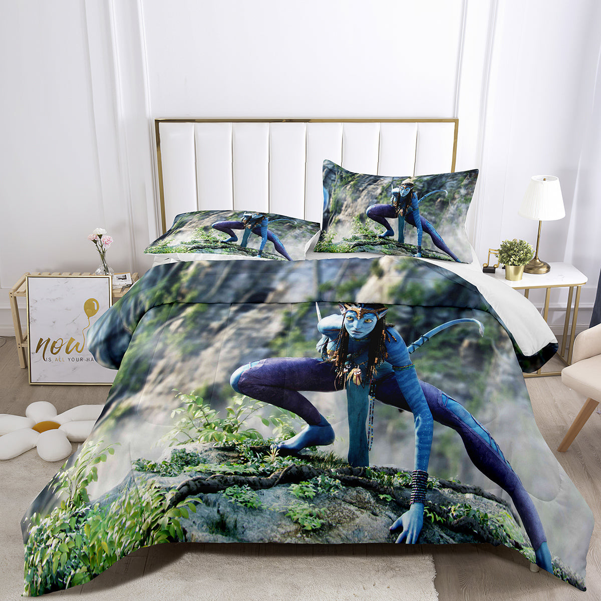 Avatar2 Quilt Cover Pillowcase Bedding Set Home Bedroom Decor