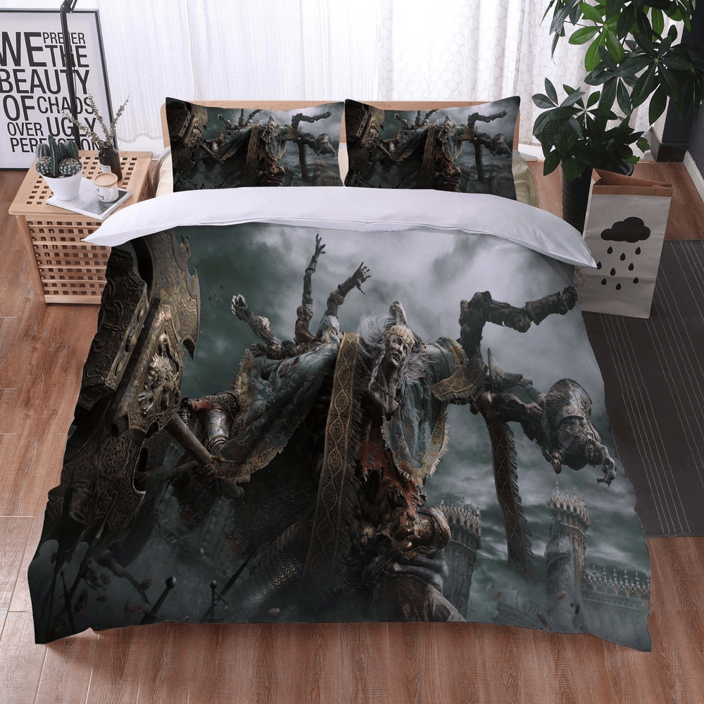 Elden Ring Quilt Cover Pillowcase Bedding Set Home Bedroom Decor