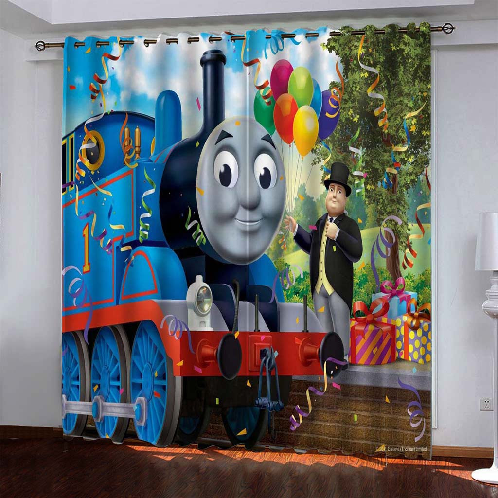 Thomas And His Friends Quilt Cover Pillowcase Bedding Set Home Bedroom Decor
