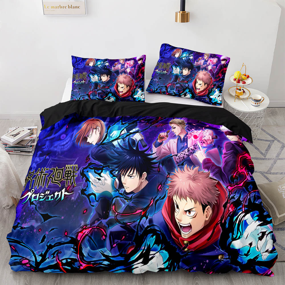 2025 NEW Jujutsu Kaisen Cosplay Bedding Sets Quilt Covers