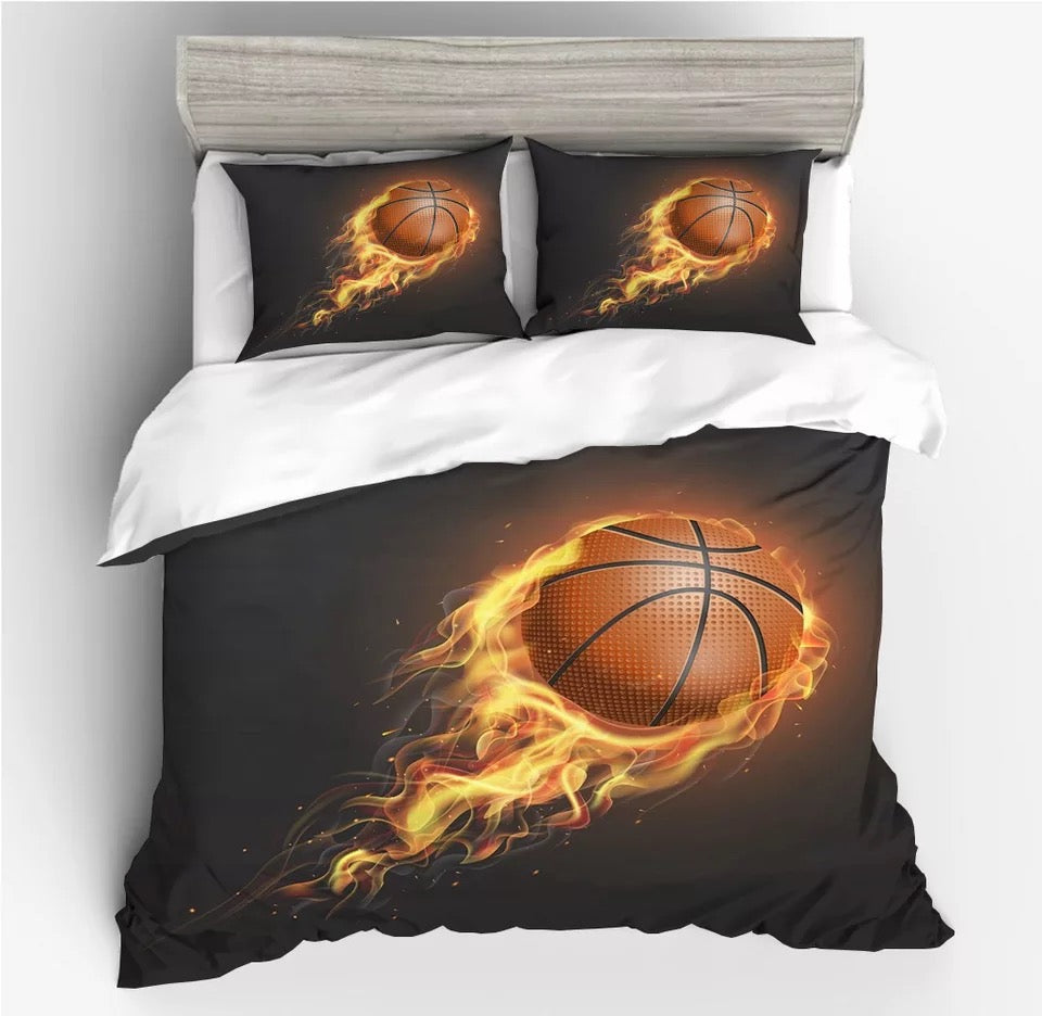 NBA #2 Quilt Cover Pillowcase Bedding Set Bed Linen Home Decor