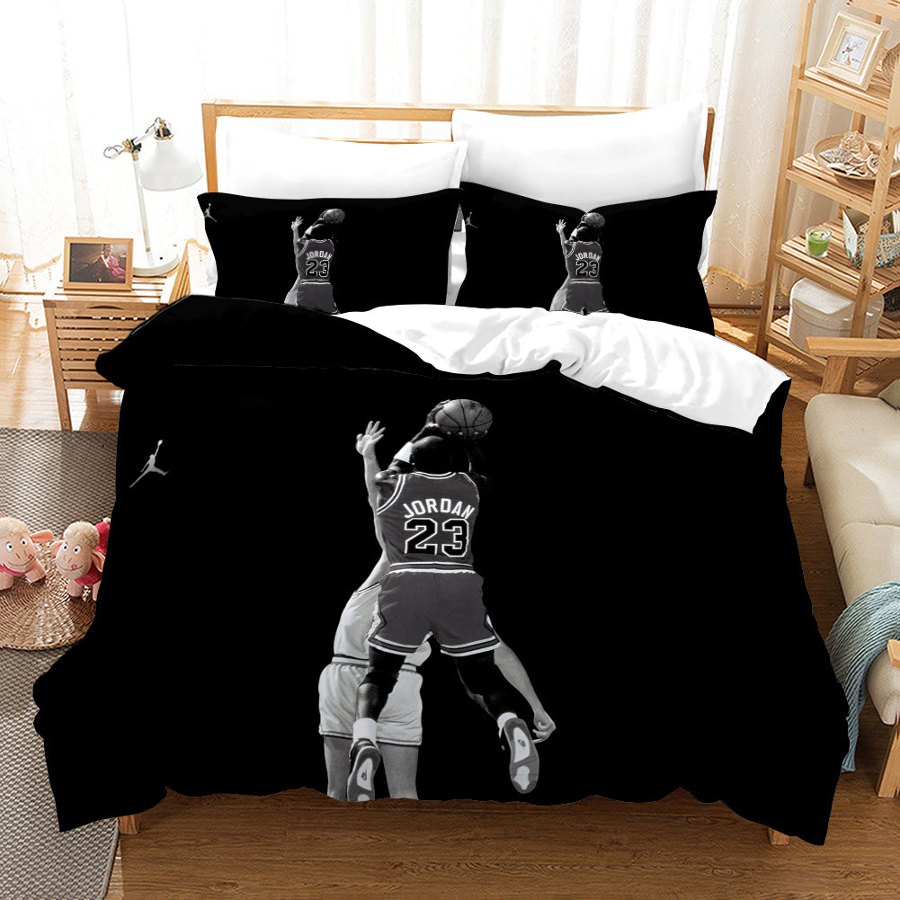 NBA #17 Quilt Cover Pillowcase Bedding Set Home Bedroom Decor
