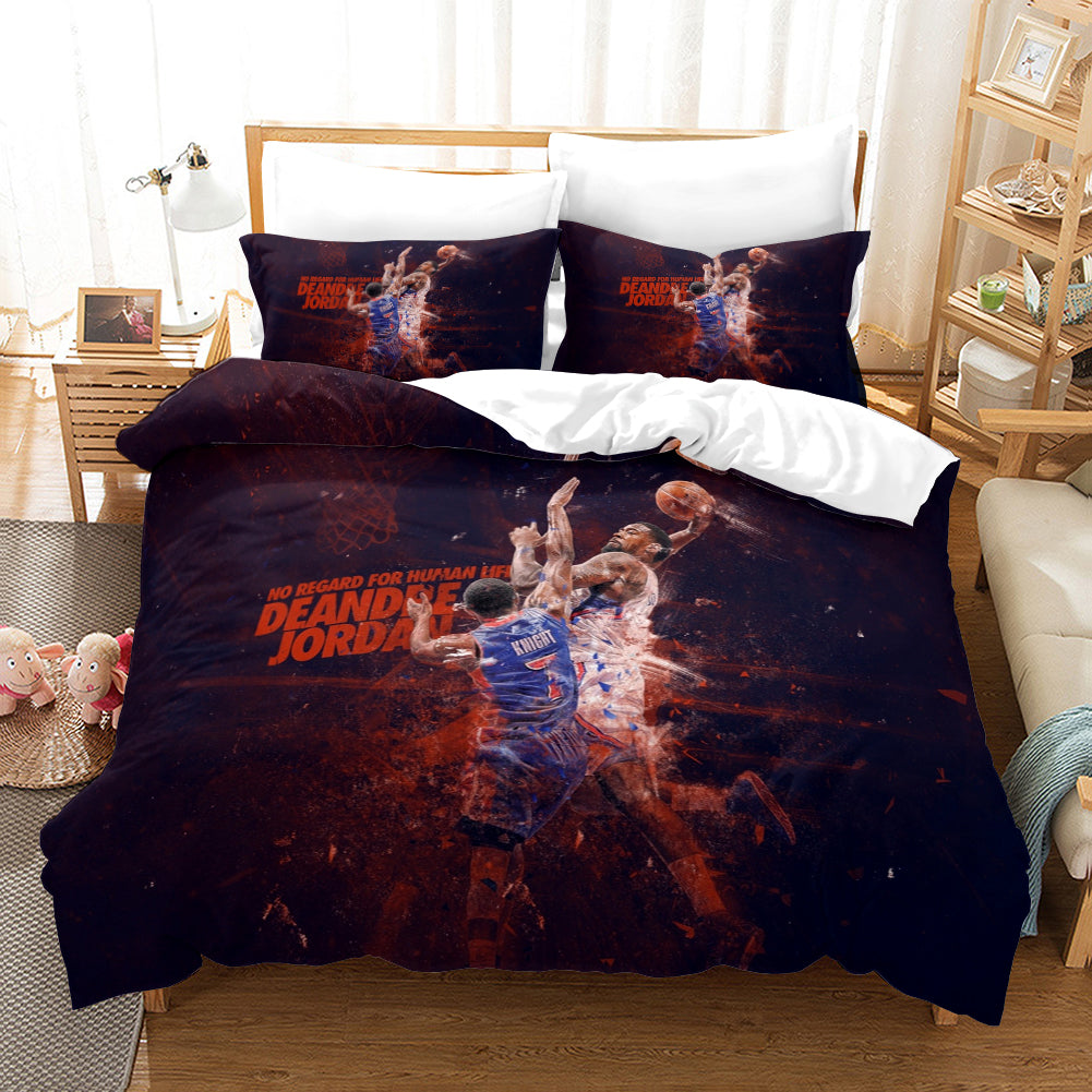 NBA #7 Quilt Cover Pillowcase Bedding Set Home Bedroom Decor