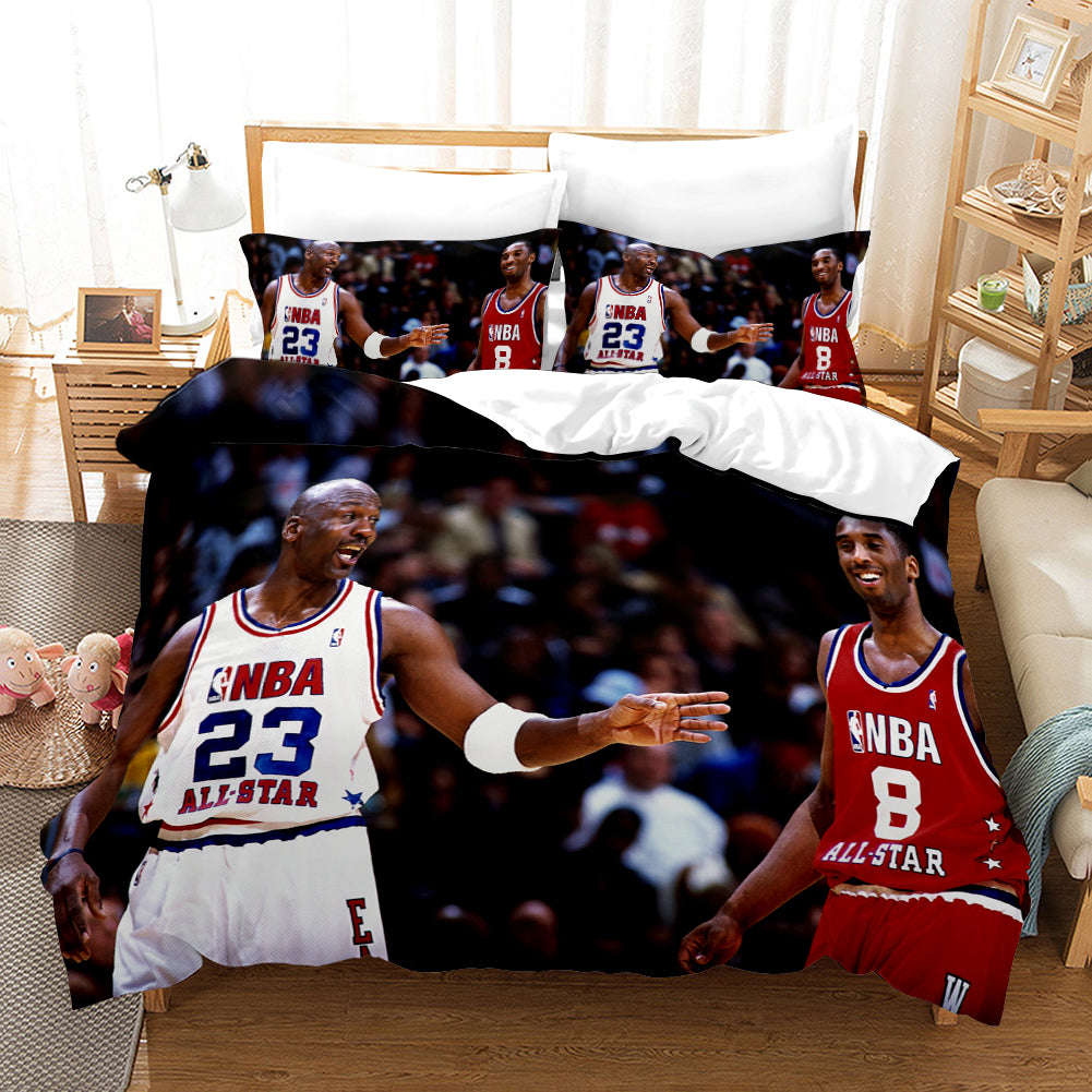 NBA #16 Quilt Cover Pillowcase Bedding Set Home Bedroom Decor