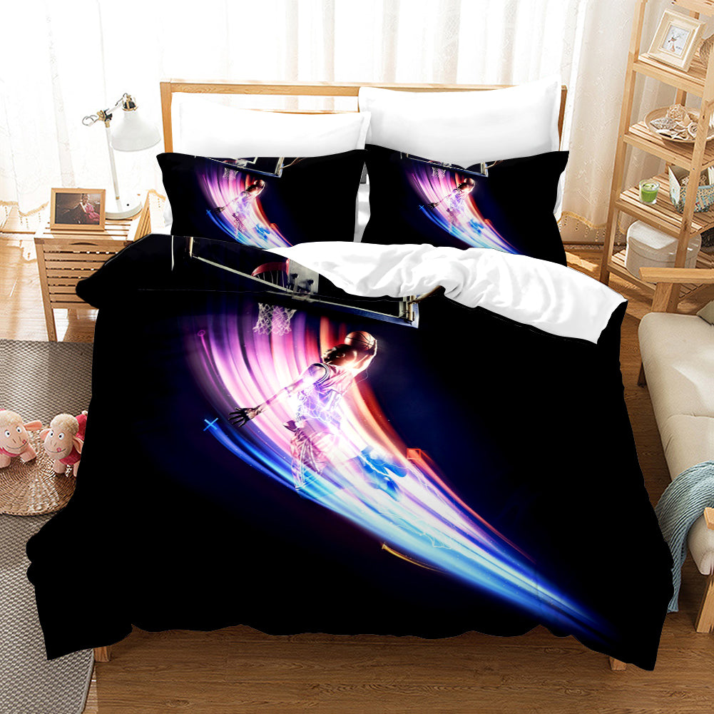 NBA #8 Quilt Cover Pillowcase Bedding Set Home Bedroom Decor