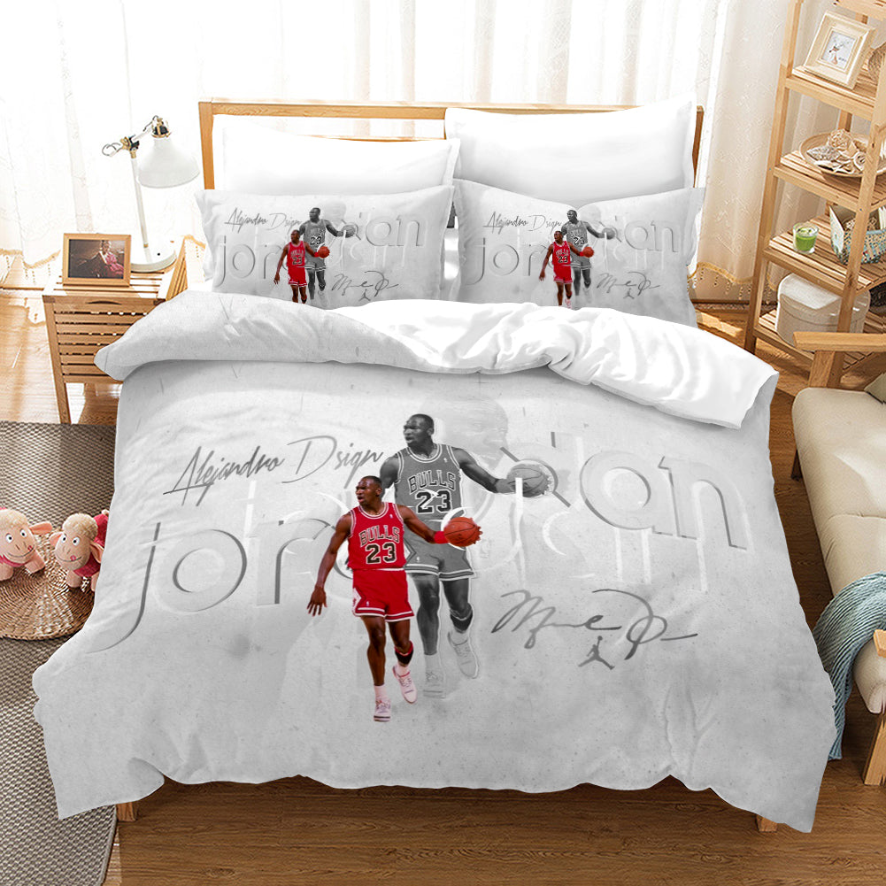 NBA #28 Quilt Cover Pillowcase Bedding Set Home Bedroom Decor