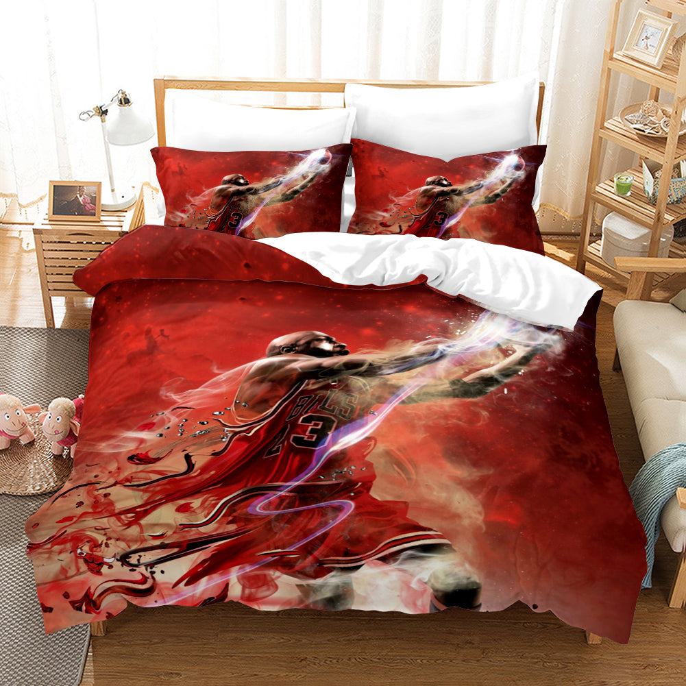 NBA #29 Quilt Cover Pillowcase Bedding Set Home Bedroom Decor