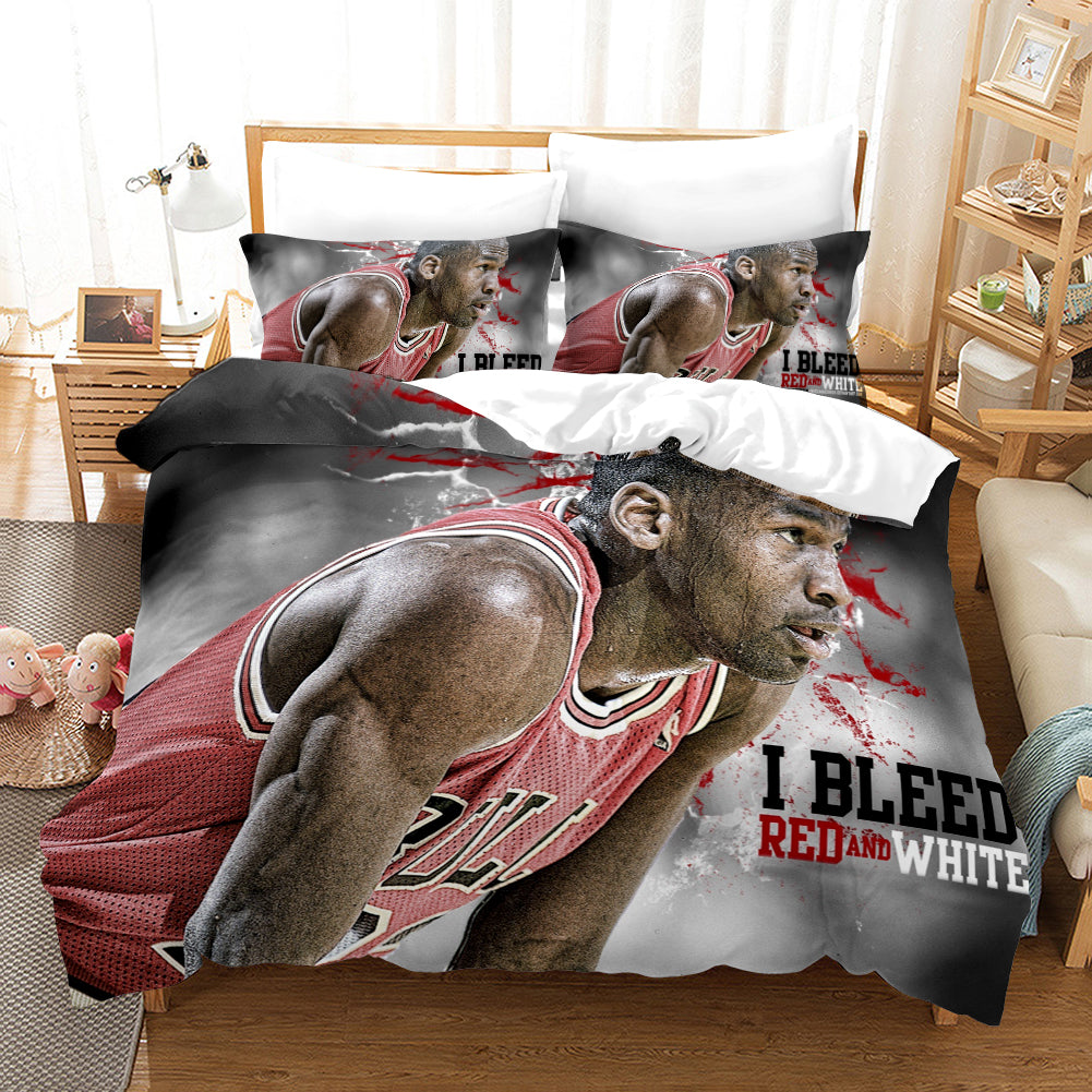 NBA #26 Quilt Cover Pillowcase Bedding Set Home Bedroom Decor