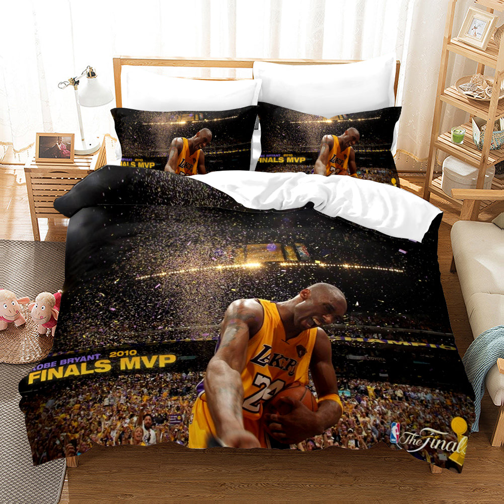 NBA #27 Quilt Cover Pillowcase Bedding Set Home Bedroom Decor