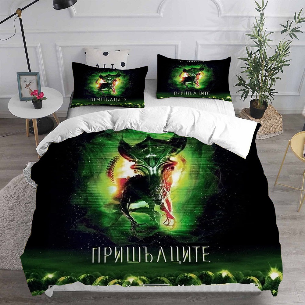 Alien Bedding Sets Duvet Cover, Flatsheet, Pillowcases For Every Bedroom