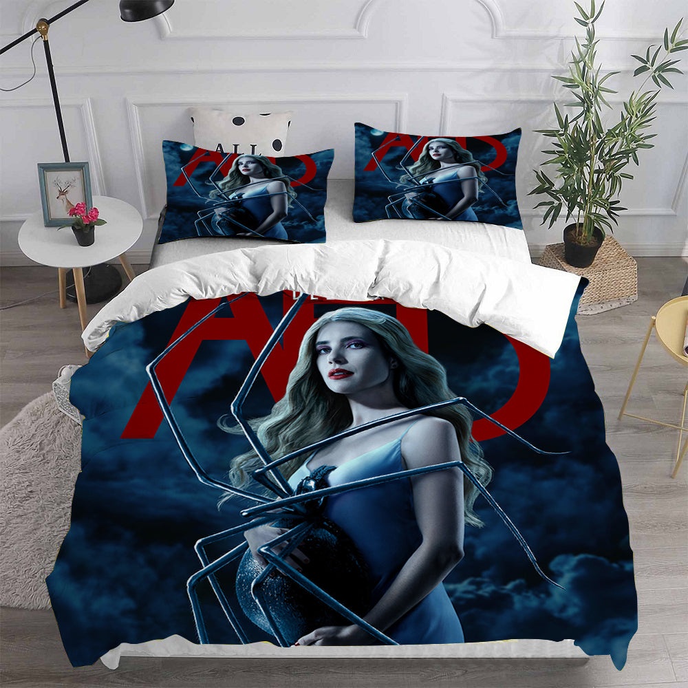 American Horror Story Bedding Sets Gift For Wife, Husband, Besties
