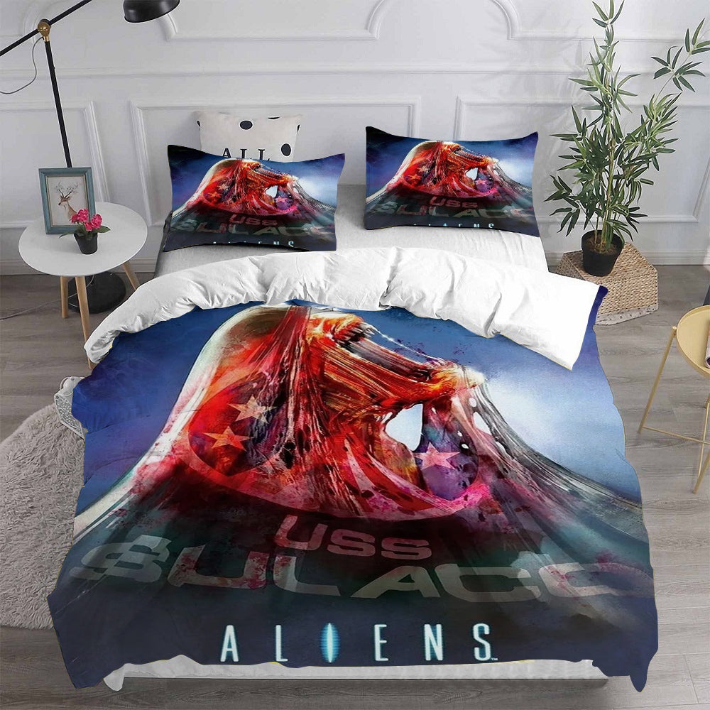 Alien Bedding Sets Gifts For Family Members On Christmas, Black Friday