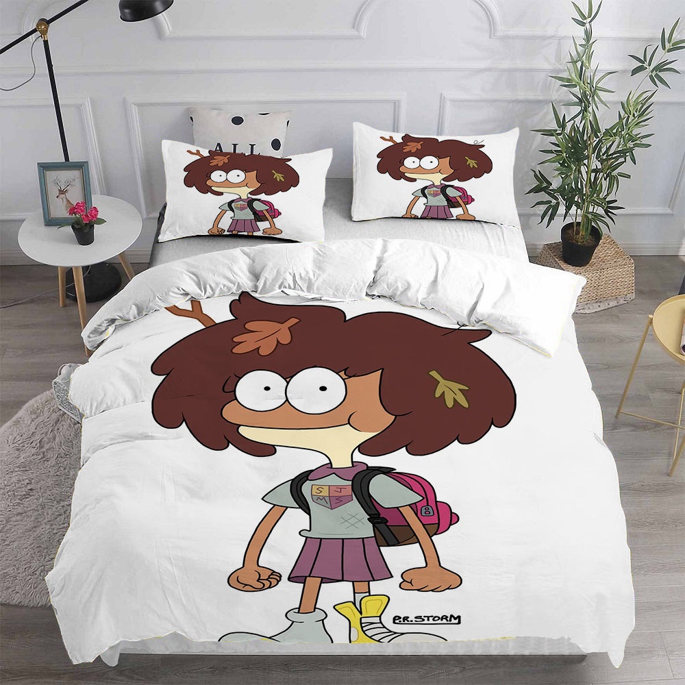 Amphibia Bedding Sets Gift For Christmas, Birthday, Thanksgiving