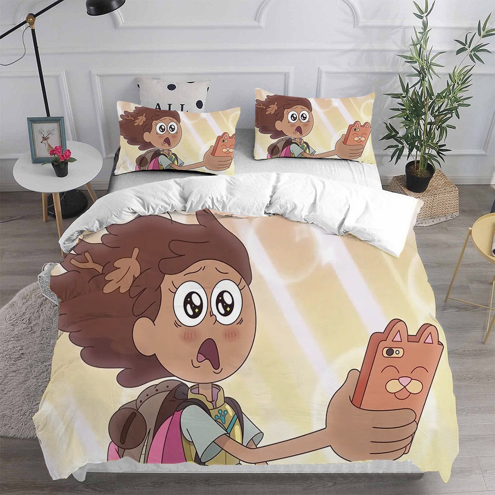 Amphibia Bedding Sets Gift For Wife, Husband, Besties