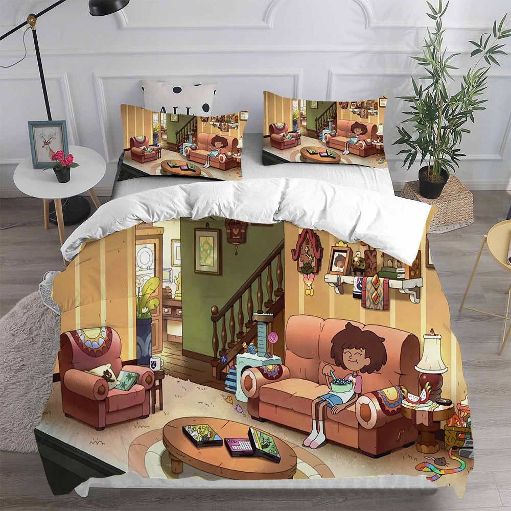 Amphibia Bedding Sets Gifts For Family Members On Christmas, Black Friday