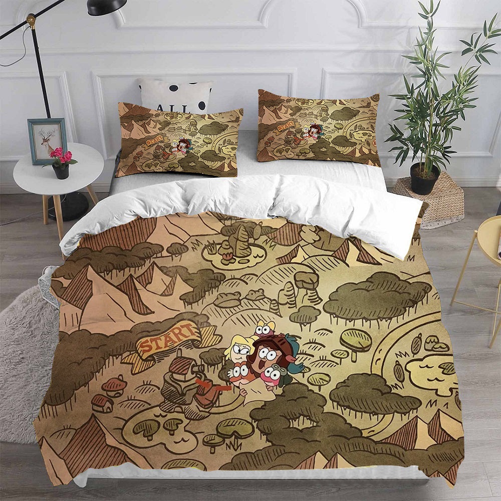 Amphibia Bedding Sets Gift For Christmas, Halloween, Black Friday