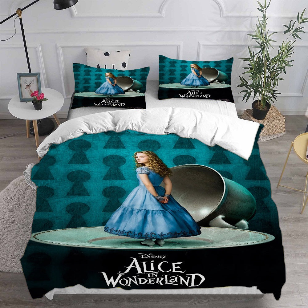 Alices Adventures in Wonderland Bedding Sets Duvet Cover, Flatsheet, Pillowcases For Every Bedroom