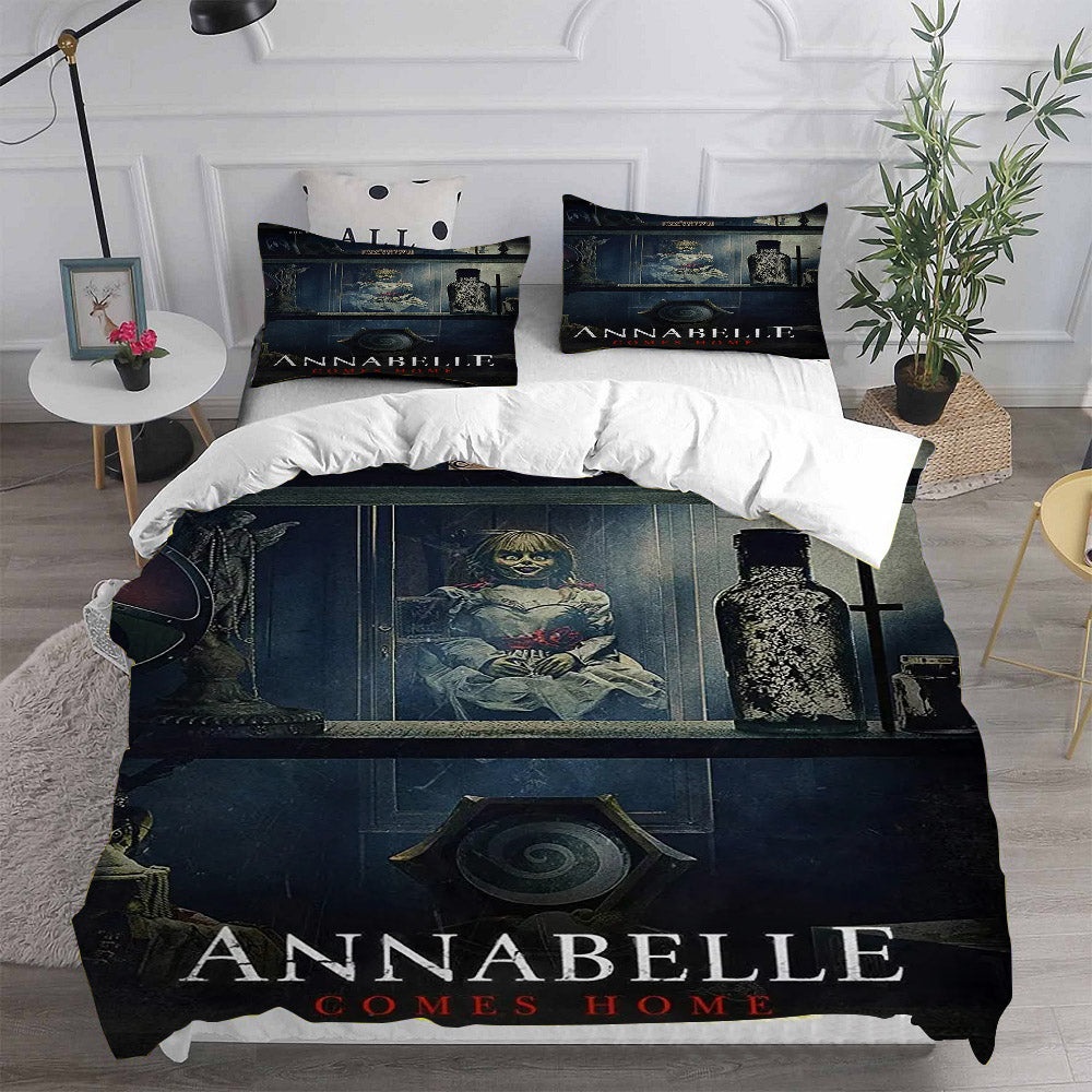 Annabelle Bedding Sets Gift For Birthday, Halloween, Christmas, Thanksgiving