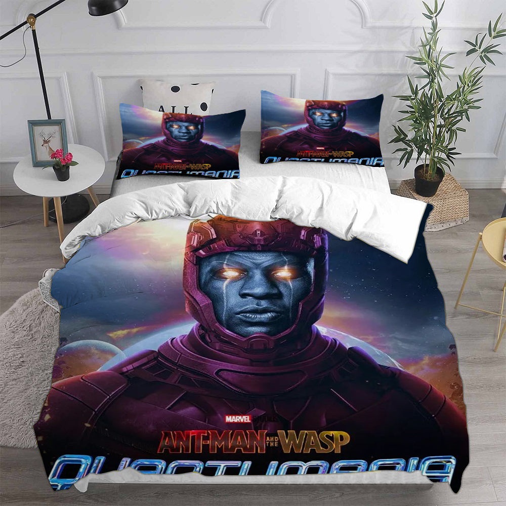 Ant-Man and the Wasp: Quantumania Bedding Sets Duvet Cover, Flatsheet, Pillowcase For Your Lover
