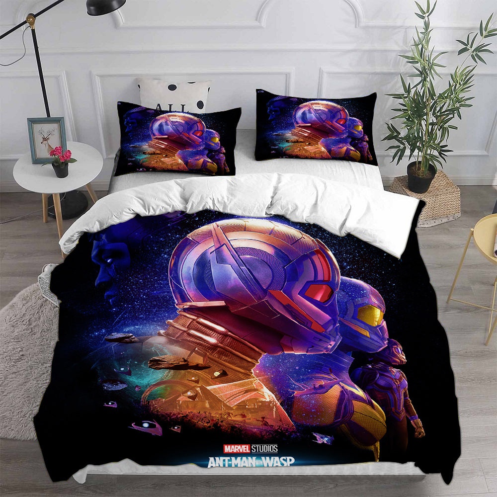 Ant-Man and the Wasp: Quantumania Bedding Sets Gift For Birthday, Halloween, Christmas, Thanksgiving