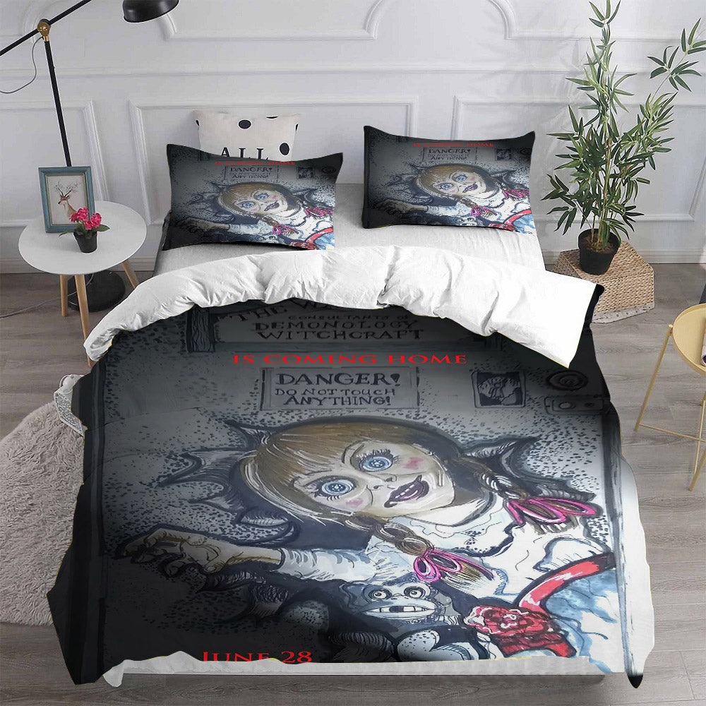 Annabelle Bedding Sets Gift For Christmas, Halloween, Black Friday