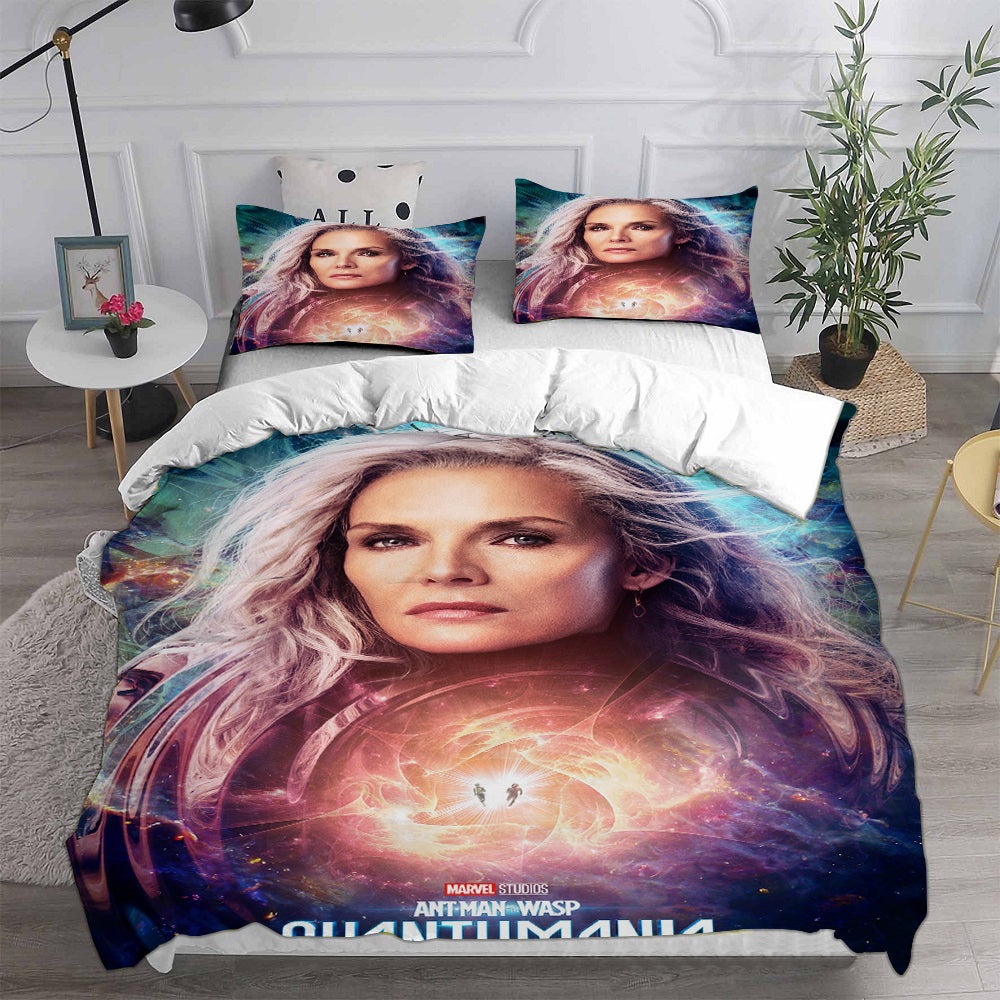 Ant-Man and the Wasp: Quantumania Bedding Sets Gift For Fathers Day, Halloween, Christmas