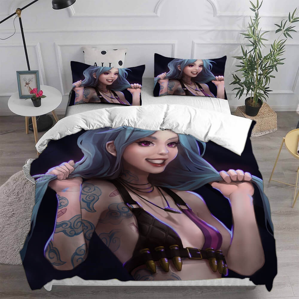 Arcane Season 1 Bedding Sets Duvet Cover, Flatsheet, Pillowcase For Your Lover