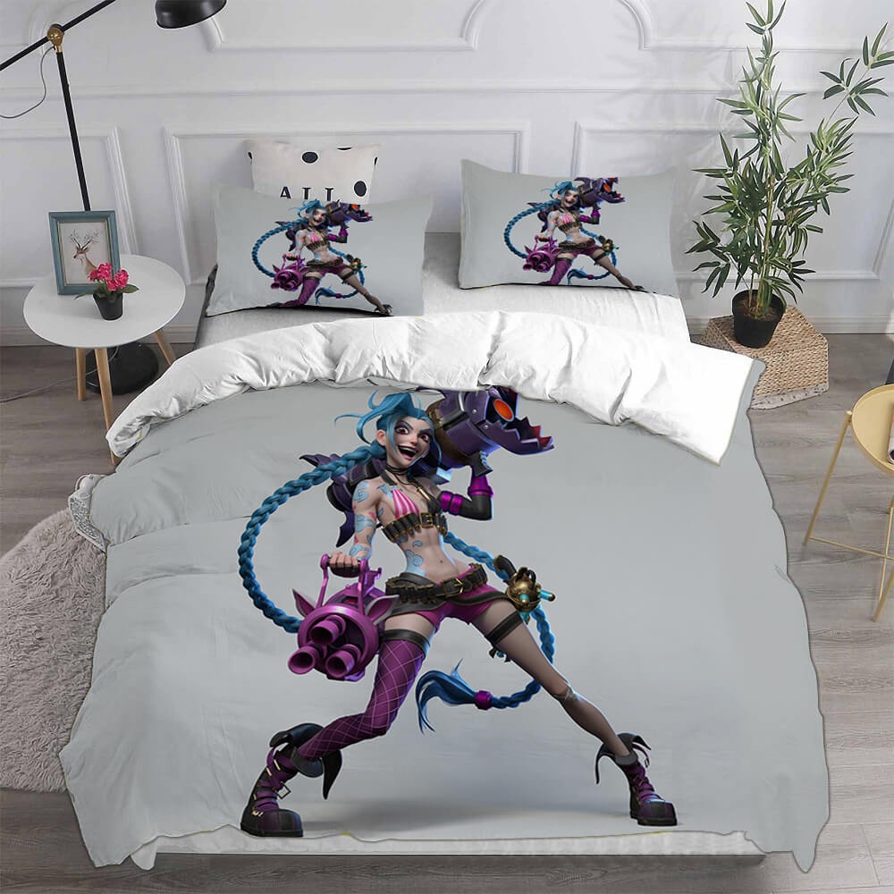 Arcane Season 1 Bedding Sets Gift For Christmas, Birthday, Thanksgiving