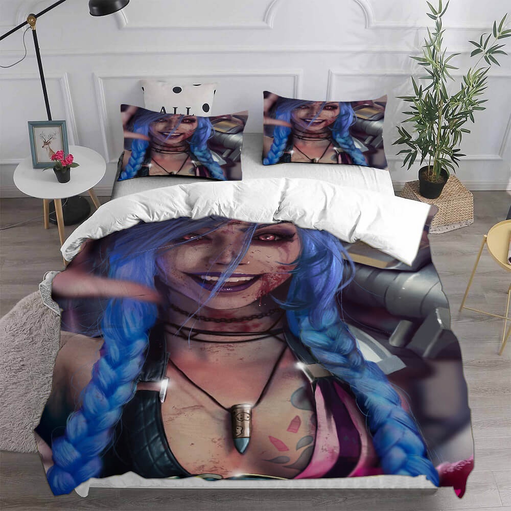 Arcane Season 1 Bedding Sets Gift For Fathers Day, Halloween, Christmas