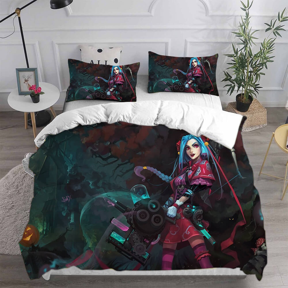 Arcane Season 1 Decorative Bedding Sets For Fan, Halloween, Christmas, Thanksgiving