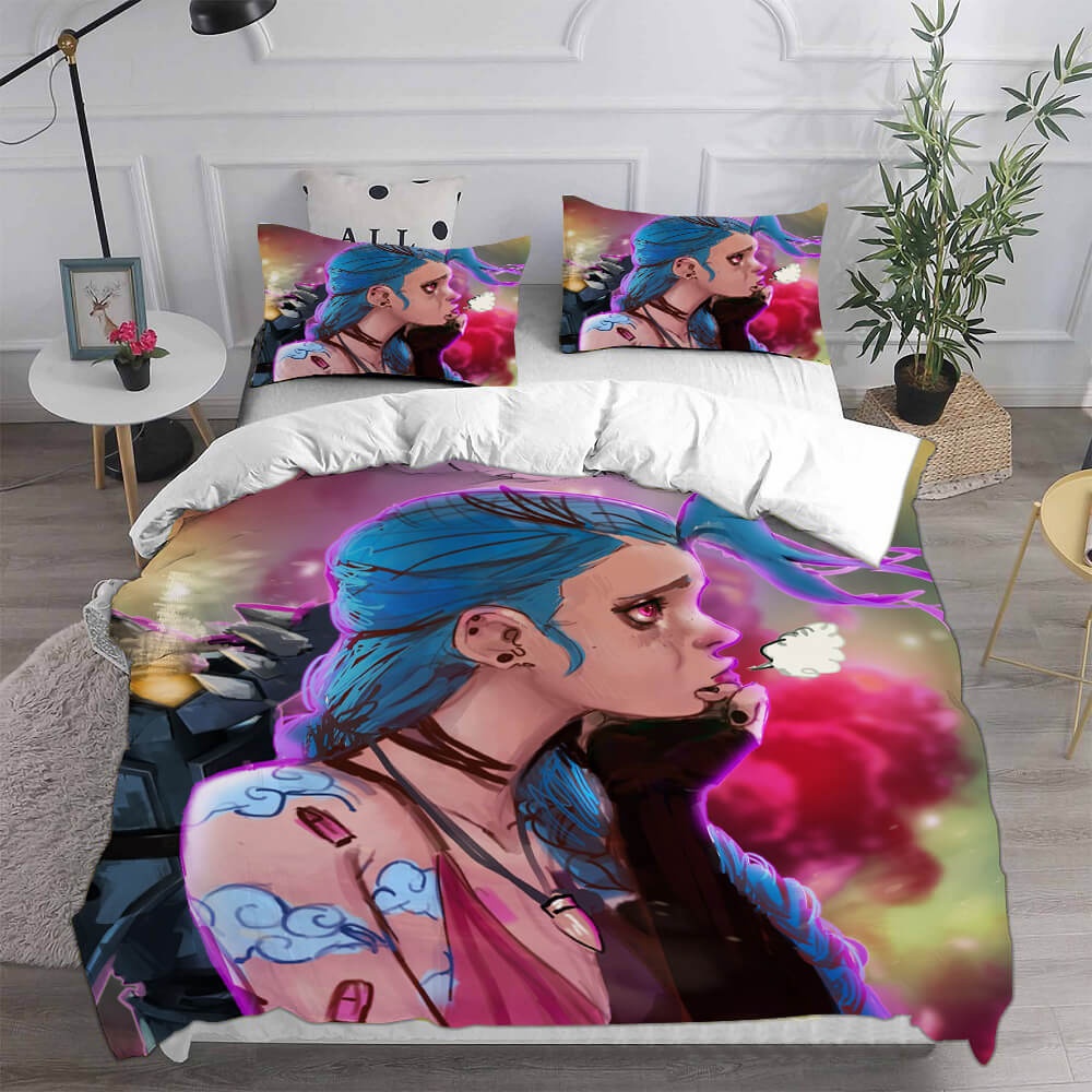 Arcane Season 1 Bedding Sets Gifts For Family Members On Christmas, Black Friday