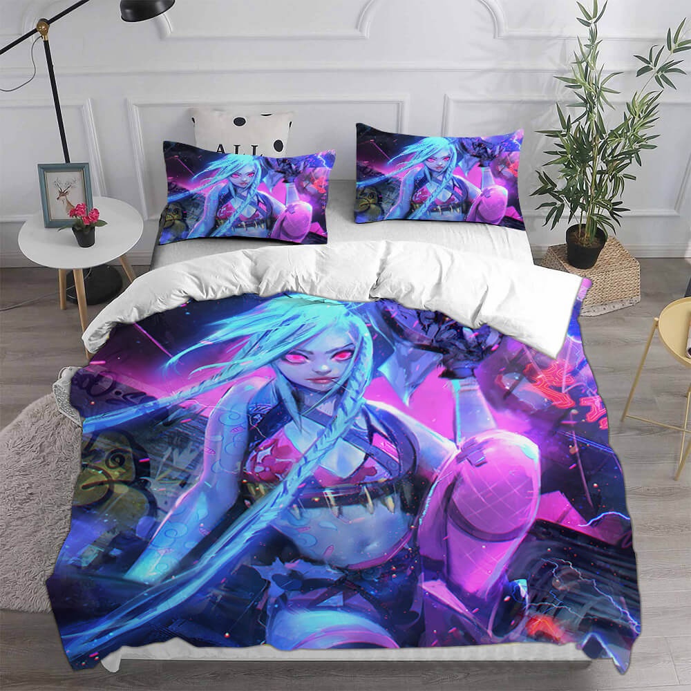 Arcane Season 1 Bedding Sets Gift For Christmas, Halloween, Black Friday