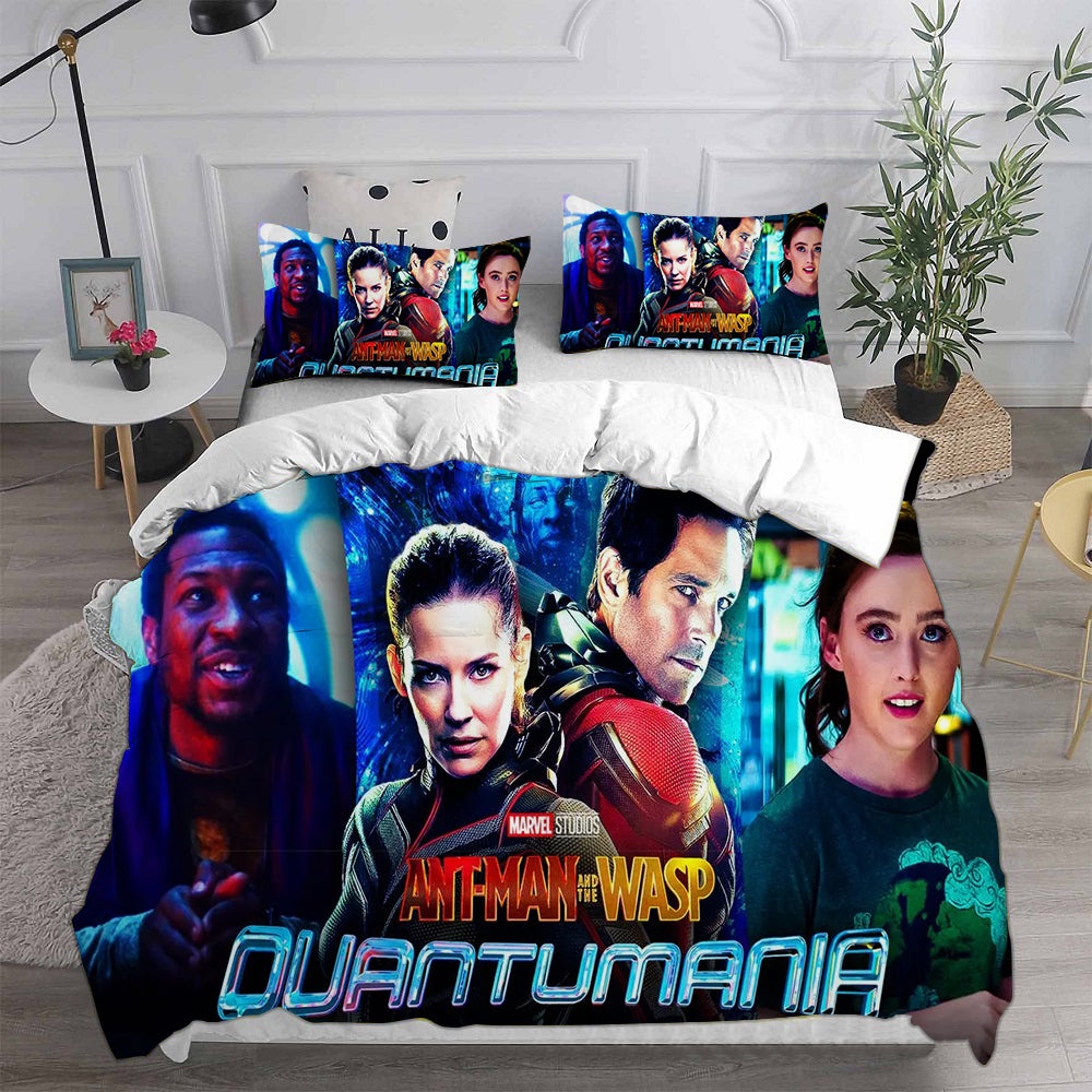Ant-Man and the Wasp: Quantumania Decorative Bedding Sets For Fan, Halloween, Christmas, Thanksgiving