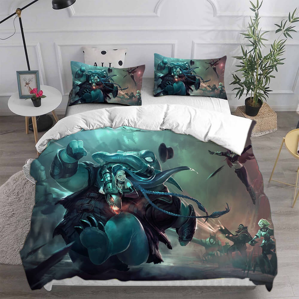Arcane: League of Legends Bedding Sets Gift For Wife, Husband, Besties