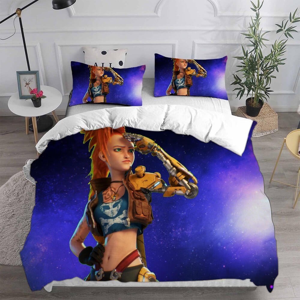 Arcane: League of Legends Decorative Bedding Sets For Fan, Halloween, Christmas, Thanksgiving