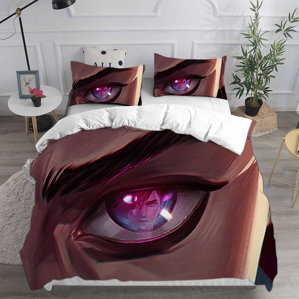 Arcane: League of Legends Bedding Sets Gift For Fathers Day, Halloween, Christmas
