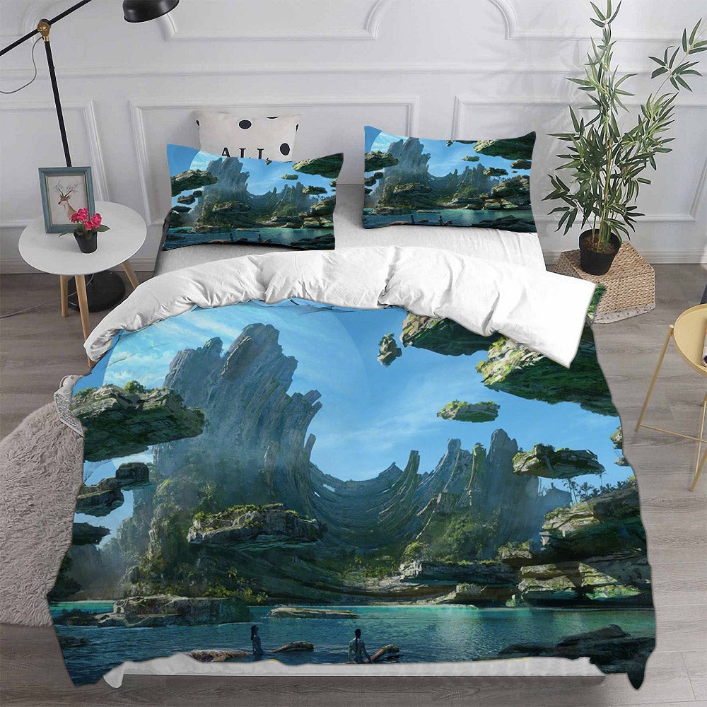 Avatar The Way of Water Bedding Sets Gift For Halloween, Thanksgiving, Christmas