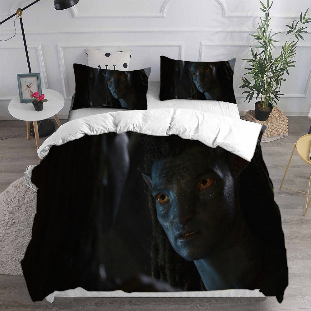Avatar The Way of Water Decorative Bedding Sets For Fan, Halloween, Christmas, Thanksgiving