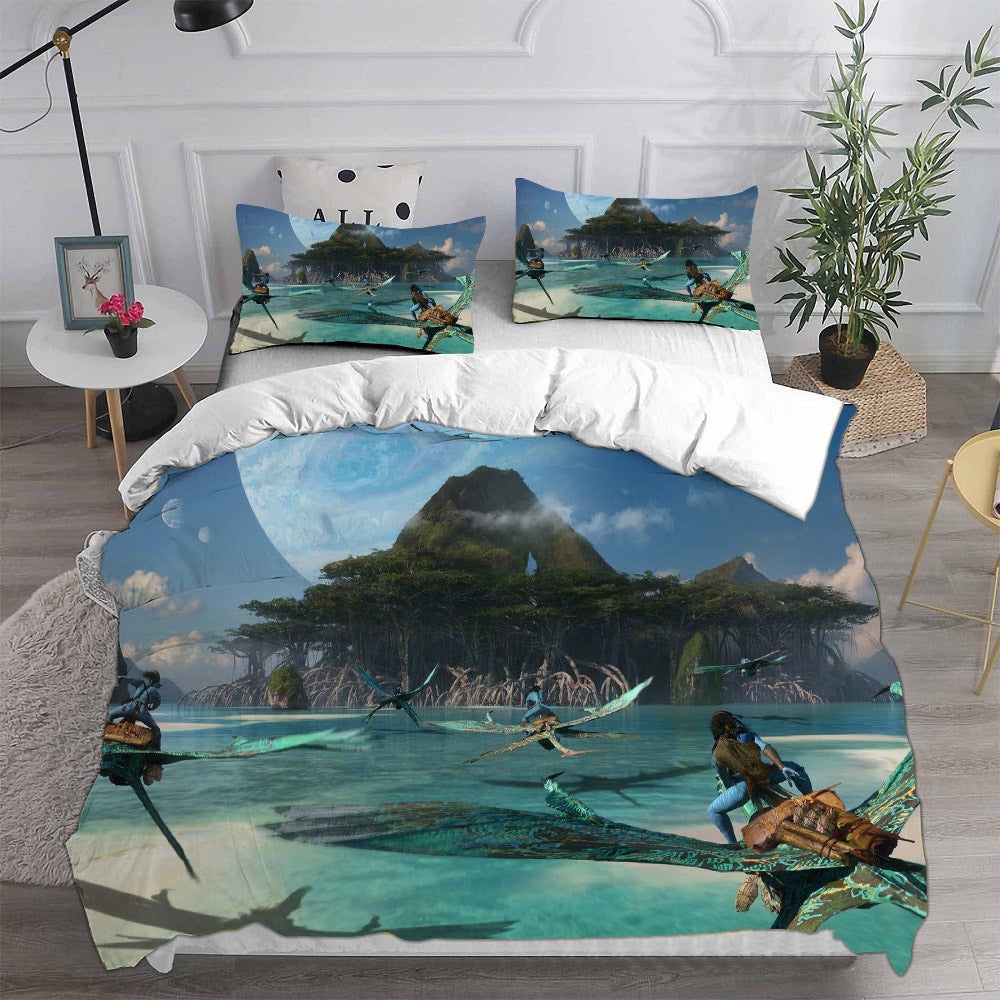 Avatar: The Way of Water Bedding Sets Duvet Cover, Flatsheet, Pillowcase For Your Lover