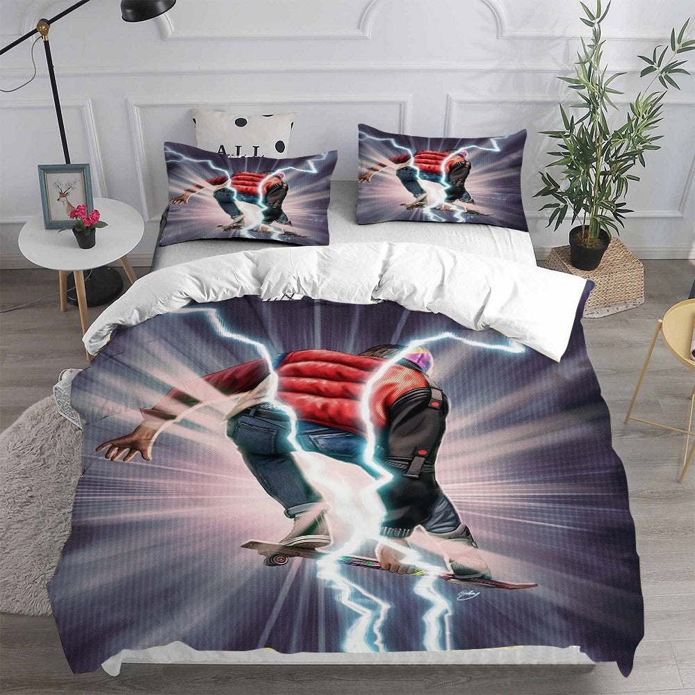 Back to the Future Bedding Sets Duvet Cover, Flatsheet, Pillowcases Perfect Gift For Fans