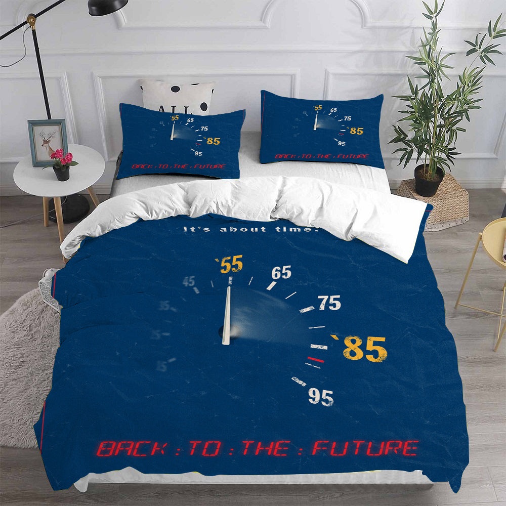 Back to the Future Bedding Sets Gift For Christmas, Thanksgiving, Halloween