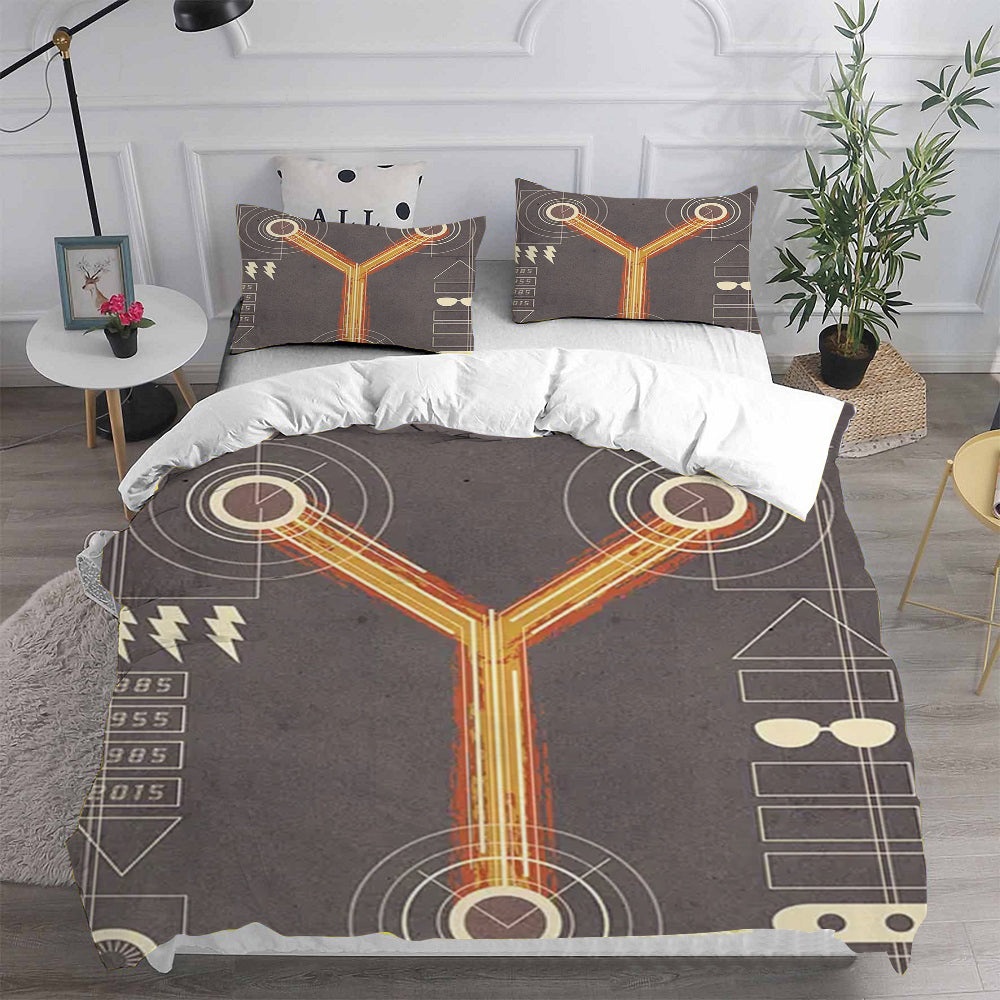 Back to the Future Bedding Sets Gifts For Family Members On Christmas, Black Friday