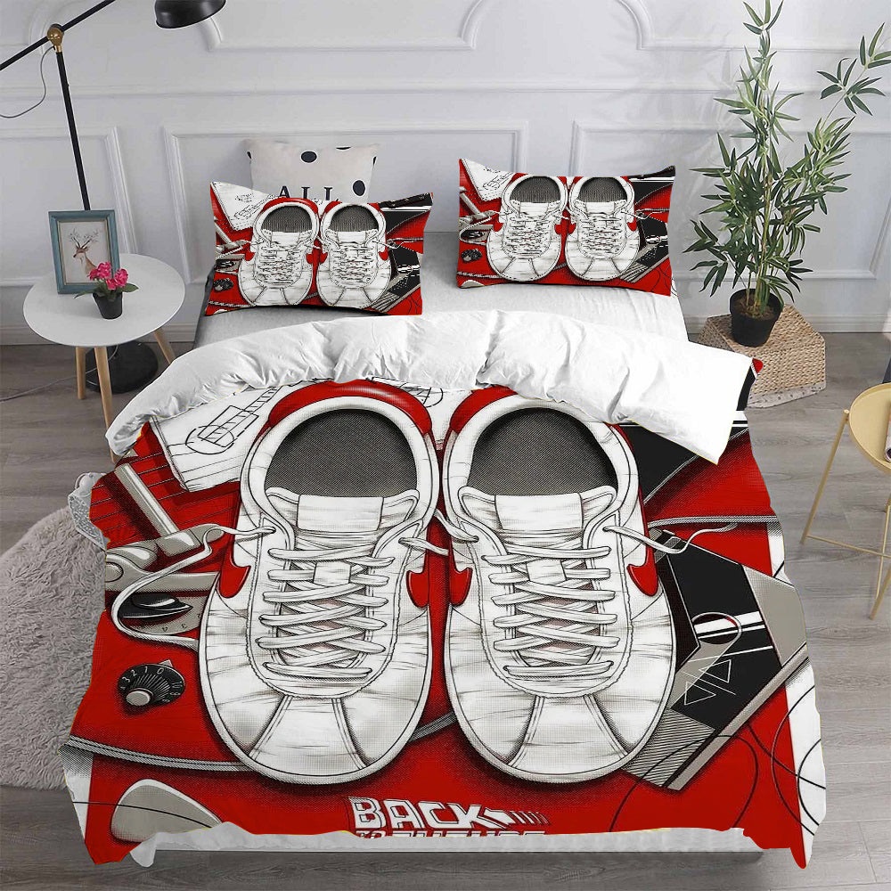 Back to the Future Bedding Sets Gift For Christmas, Halloween, Black Friday