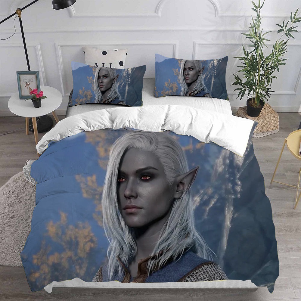 Baldurs Gate Bedding Sets Gifts For Family Members On Christmas, Black Friday