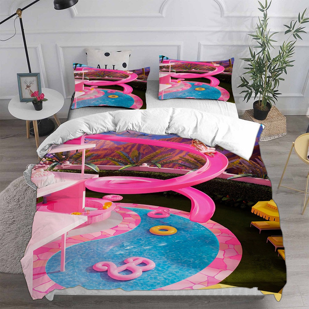Barbie Bedding Sets Duvet Cover, Flatsheet, Pillowcase For Your Lover