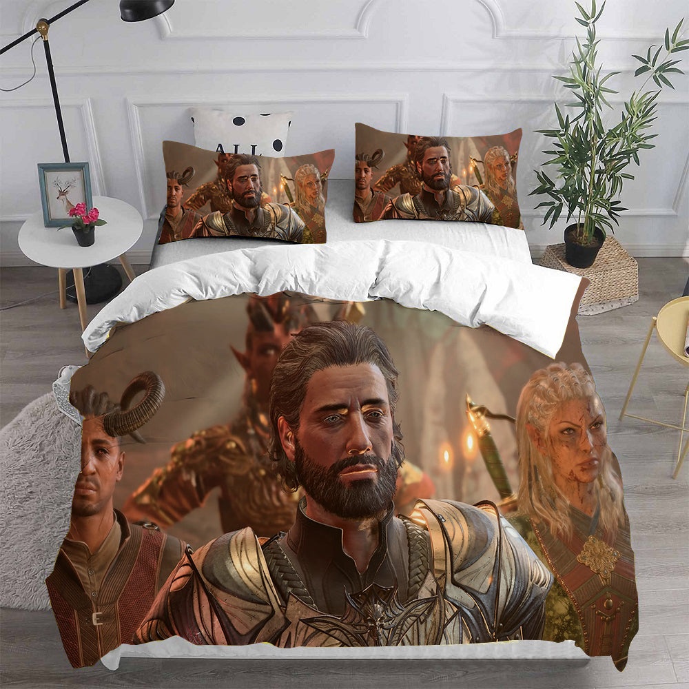 Baldurs Gate Bedding Sets Duvet Cover, Flatsheet, Pillowcases For Every Bedroom