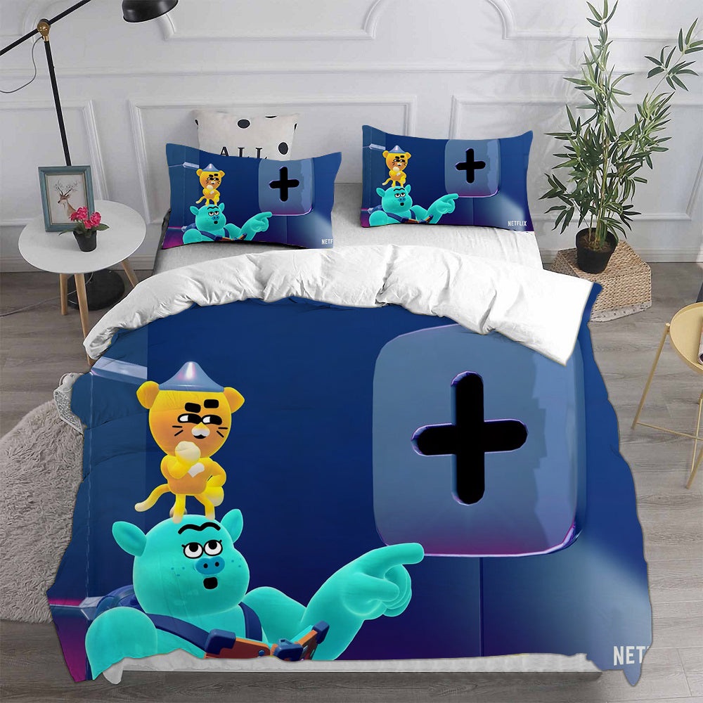 Battle Kitty Bedding Sets Duvet Cover, Flatsheet, Pillowcase For Your Lover