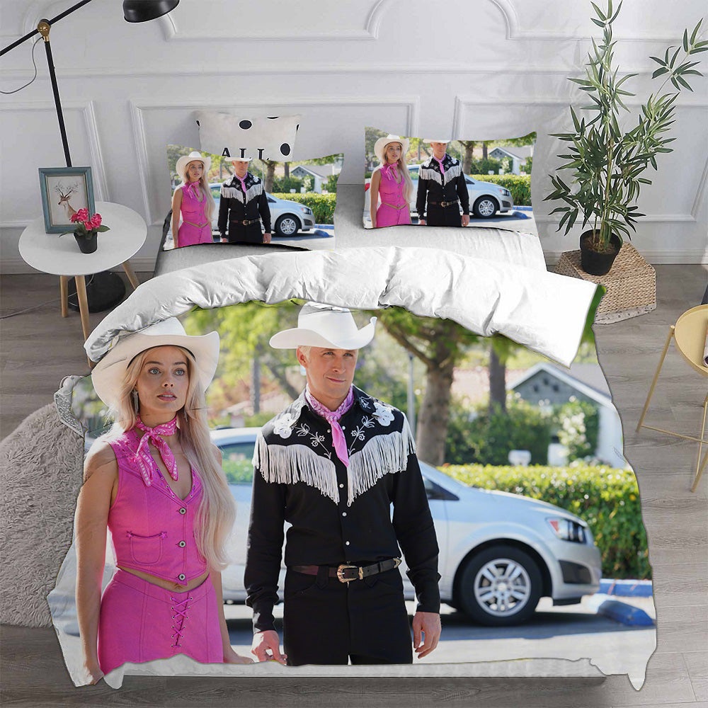 Barbie Bedding Sets Gift For Christmas, Halloween, Black Friday