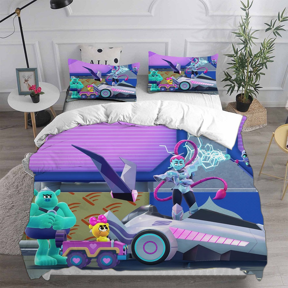 Battle Kitty Bedding Sets Gift For Wife, Husband, Besties